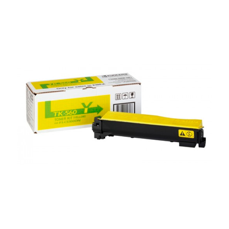 

Тонер-картридж для Kyocera FS-C5300DN/C5350DN/P6030CDN TK-560Y yellow 10K (ELP Imaging®), Желтый