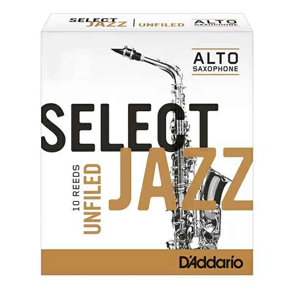 

Трости для альт саксофона Rico Select Jazz unfiled 4H RRS10ASX4H 10 шт, RRS10ASX4H