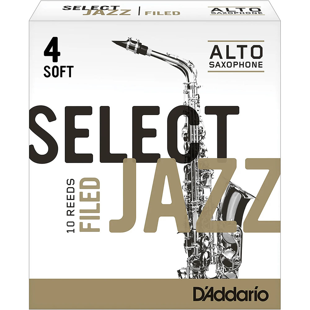 

Трости для альт саксофона Rico Select Jazz filed 4S RSF10ASX4S 10 шт, RSF10ASX4S