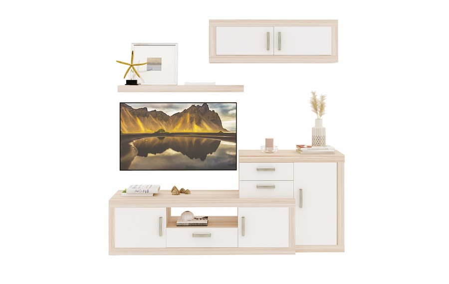 

Гостиная Мэрдэс ТОЙВО 8 Карамель/Белый, ТОЙВО 8