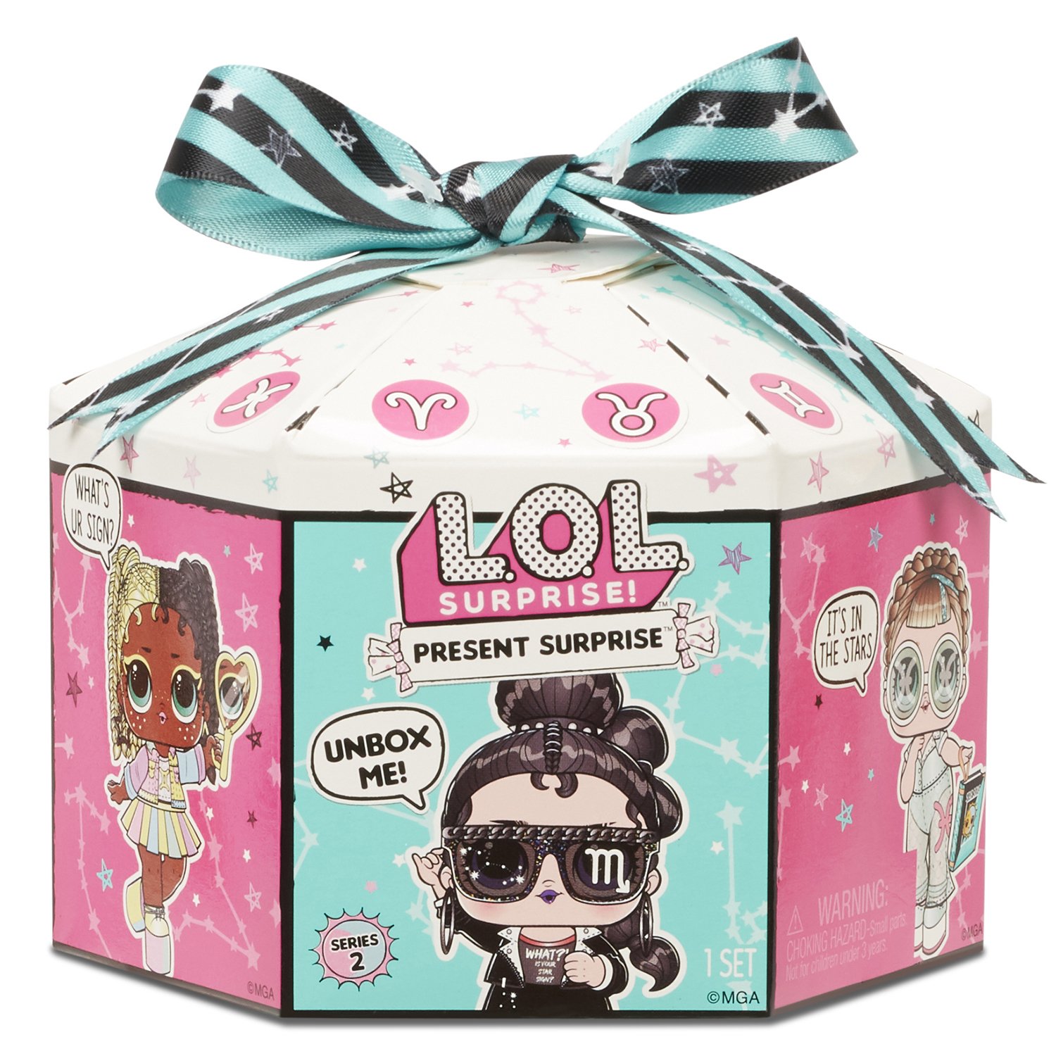 

Кукла L.O.L. Surprise Present Series 2 Знаки зодиака 572824