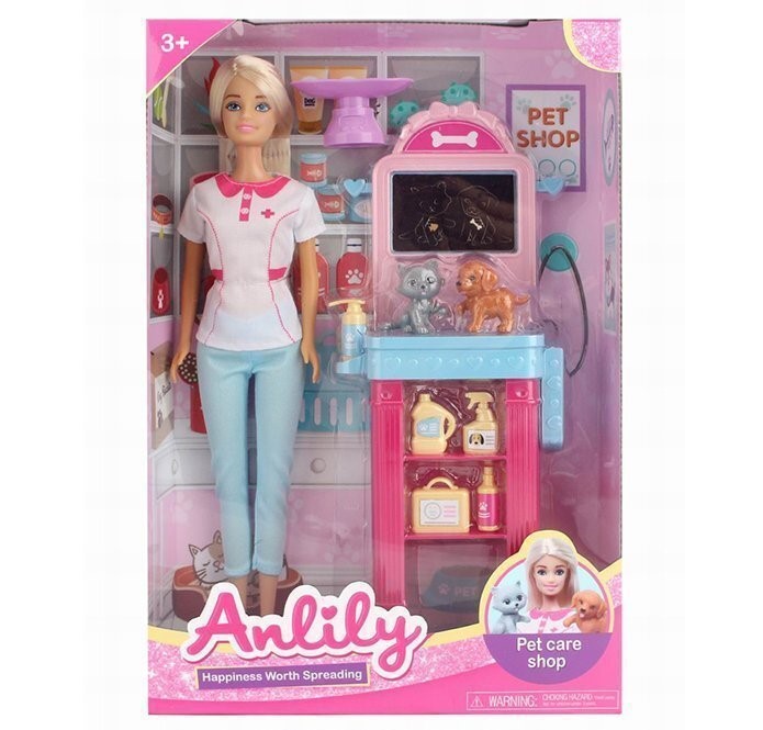 

Кукла 99260 Anlily ветеринар в коробке