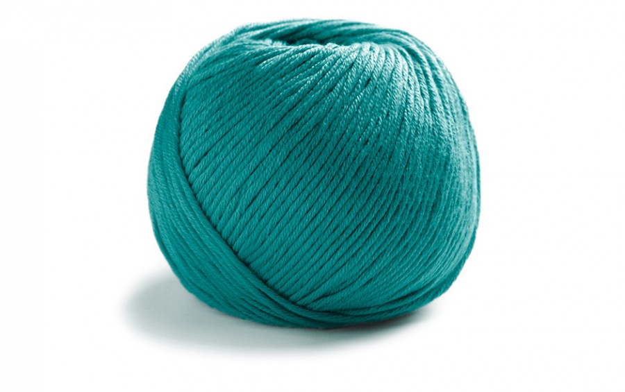 

Пряжа Lamana 182350 Cosma 45, karibikblau, карибский голубой, Бирюзовый, Cosma