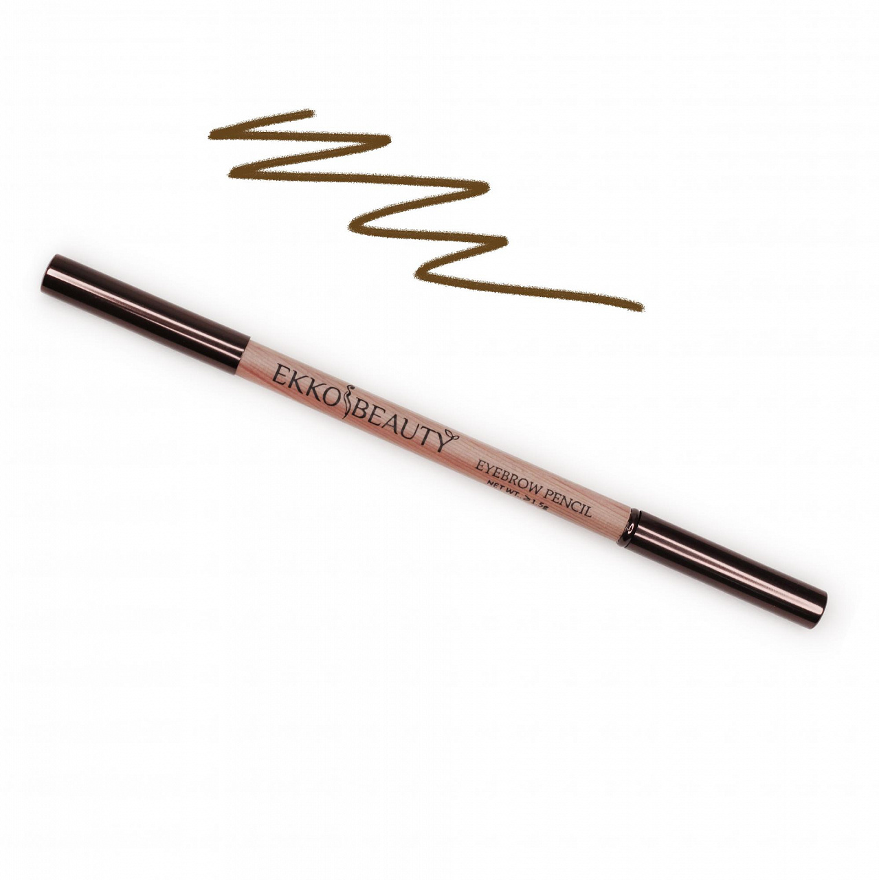 Карандаш для бровей EkkoBeauty Brown #04 карандаш для бровей ardell pro brow mechanical pencil dark brown 8 г