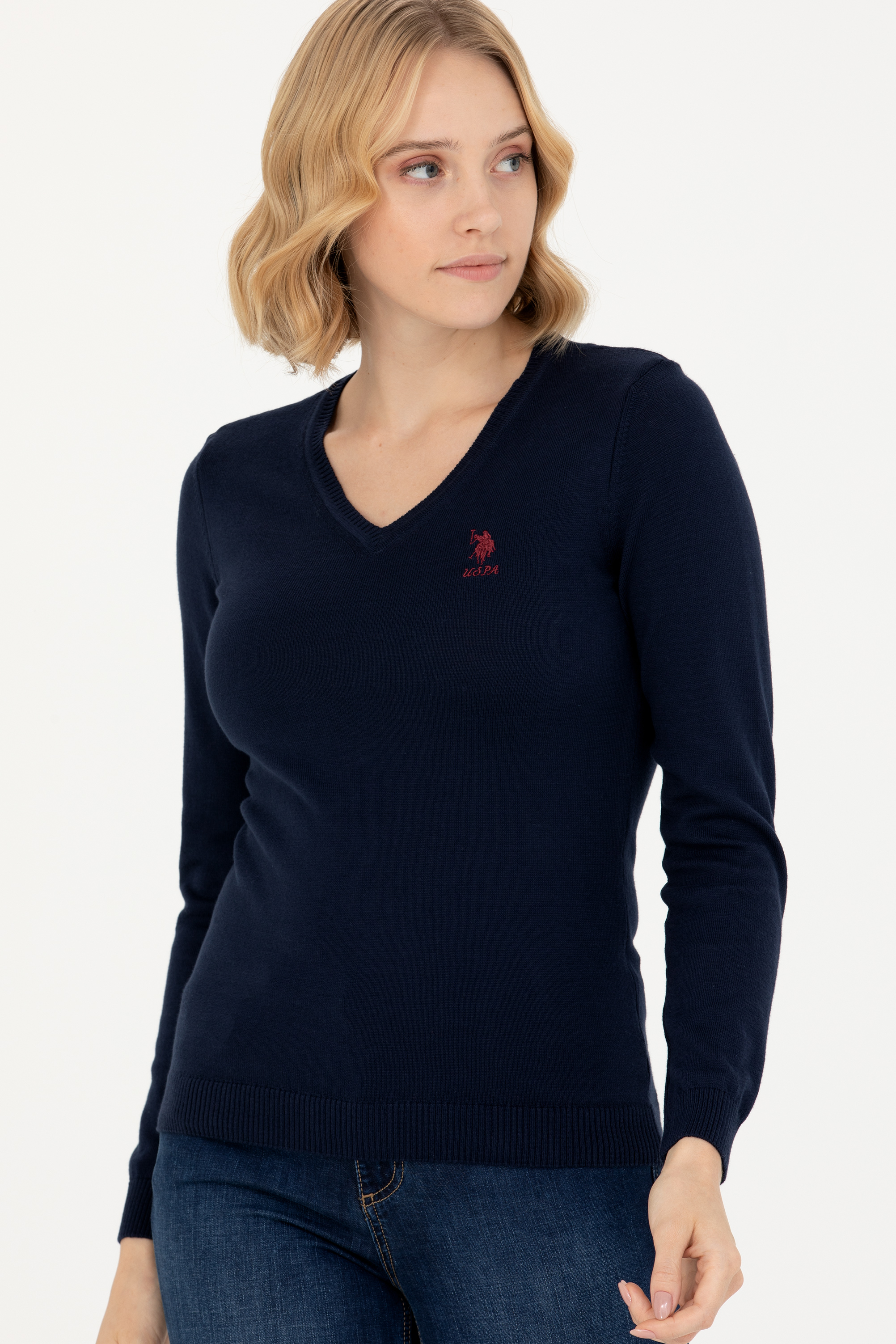 

Пуловер женский U.S. POLO Assn. G082GL0TK0GTD02-BSK23 синий XL, G082GL0TK0GTD02-BSK23