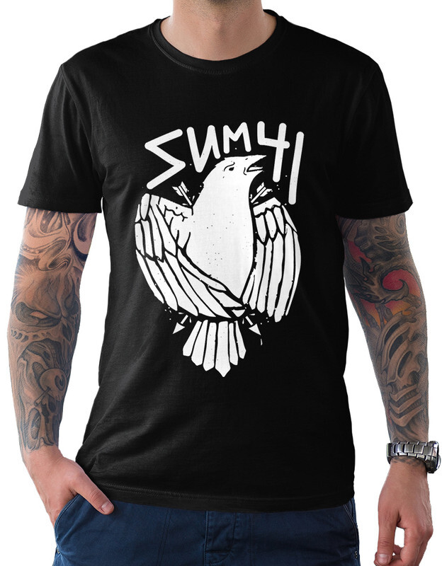 фото Футболка мужская design heroes sum 41 черная 3xl