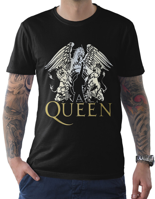 

Футболка мужская Design Heroes Queen Фредди Меркьюри черная XS, Черный, Queen Фредди Меркьюри