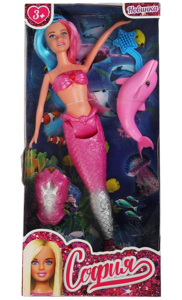 фото Кукла 29 см софия русалка карапуз в кор.24шт shantou gepai
