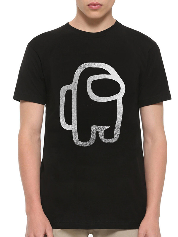 

Футболка мужская Design Heroes Among Us черная 3XL, Among Us