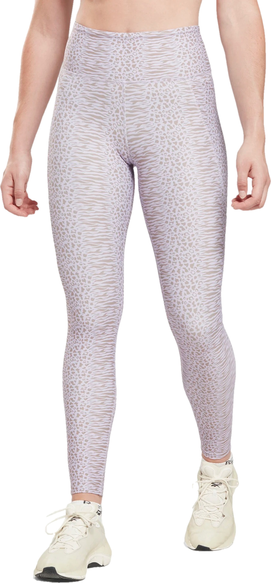 

Леггинсы женские Reebok HS4695 фиолетовые XS, Фиолетовый, HS4695