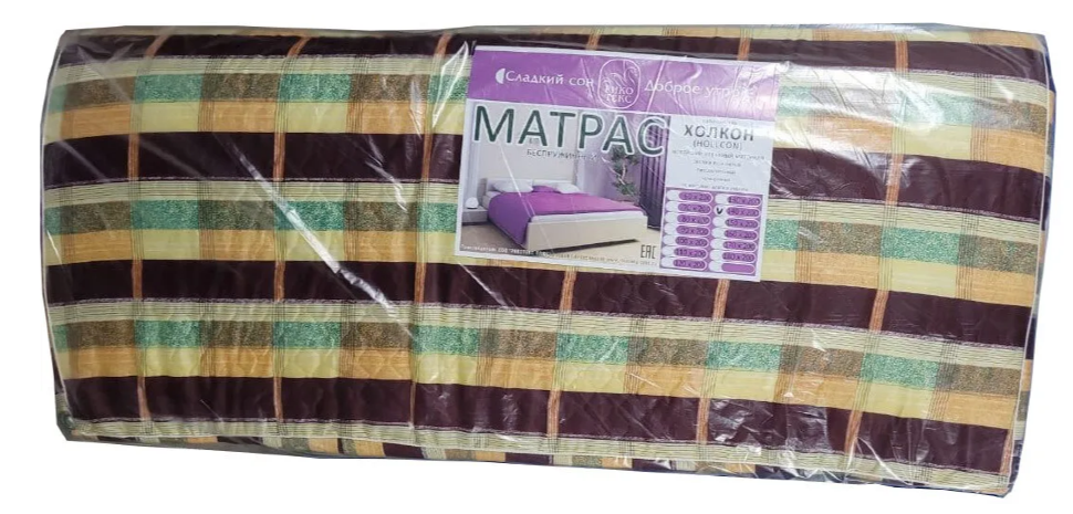 

Матрас РИКОтекс эко, беспружинный, 140х200 см MOH0814PE, Разноцветный