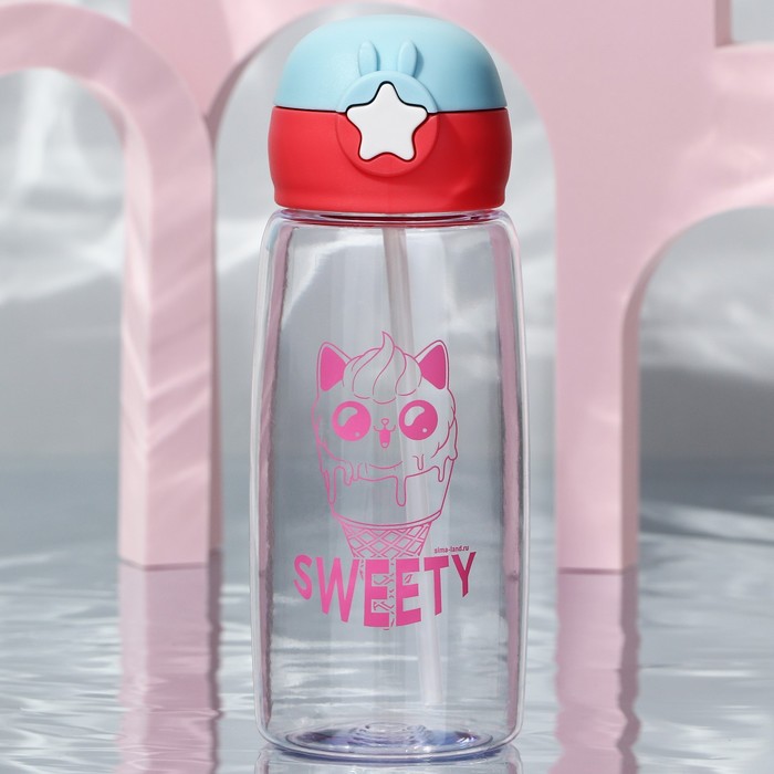 

Бутылка для воды SVOBODA VOLI Sweet, 750 мл, Прозрачный;розовый;фиолетовый