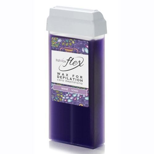 

Тёплый воск в картридже Italwax Вино 100 гр, Фиолетовый