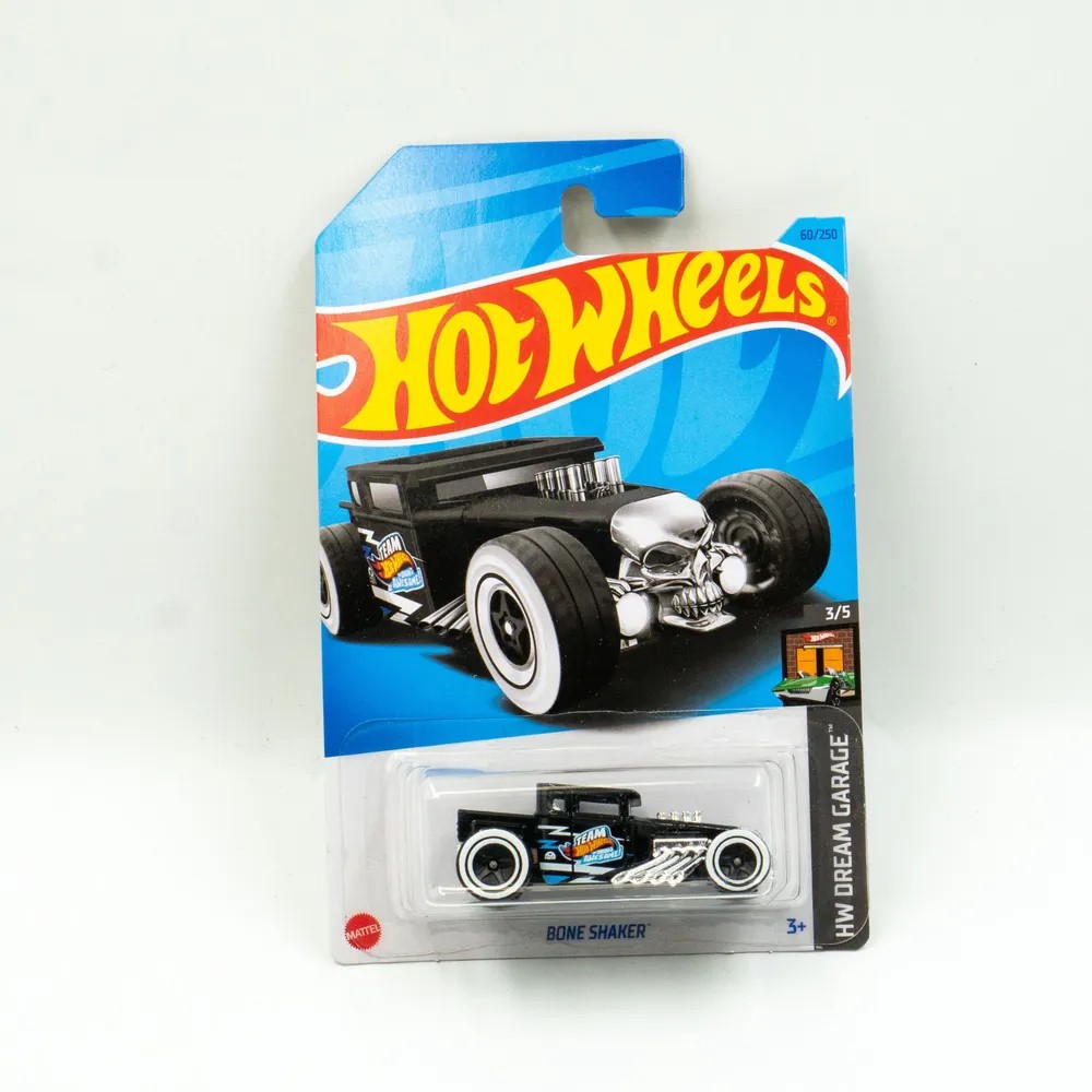 Машинка Hot Wheels базовой коллекции BONE SHAKER черная 5785/HKH21 игрушечная машинка hot wheels базовой коллекции dedra iii 5785 hkk81