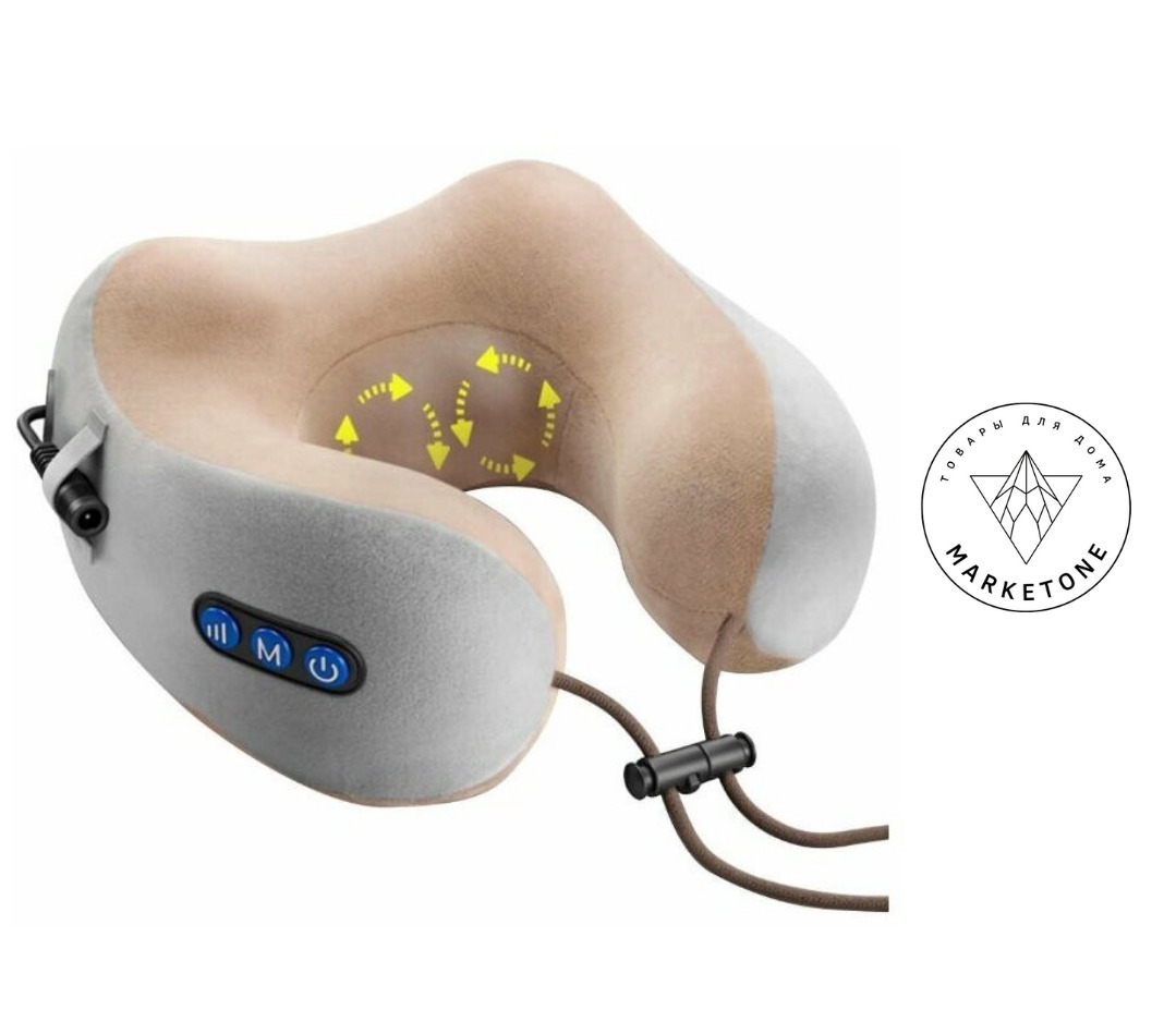 фото U-shaped массажная подушка massage pillow xpx