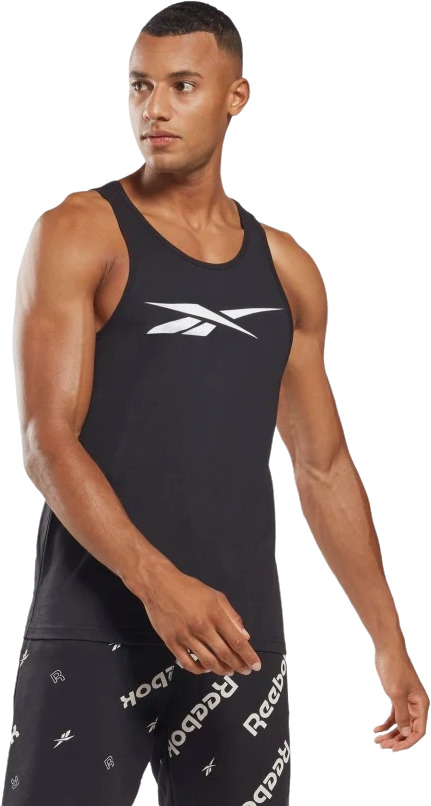 

Майка мужская Reebok HD4008 черная 2XL, Черный, HD4008
