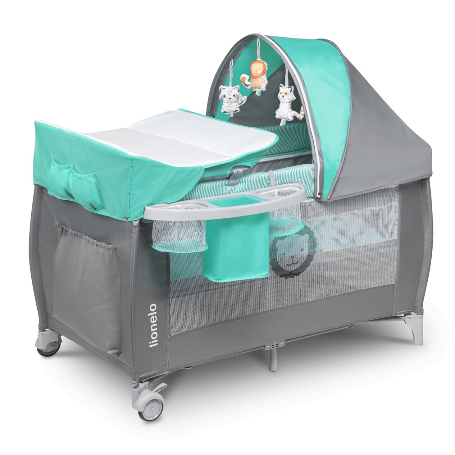 

Манеж LO-Sven Plus turquoise Lionelo