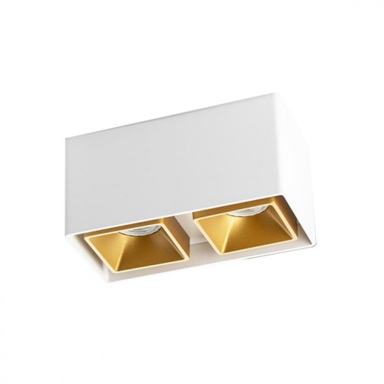 

Светильник потолочный Italline FASHION FASHION FX2 white + 2*Ring FXR gold
