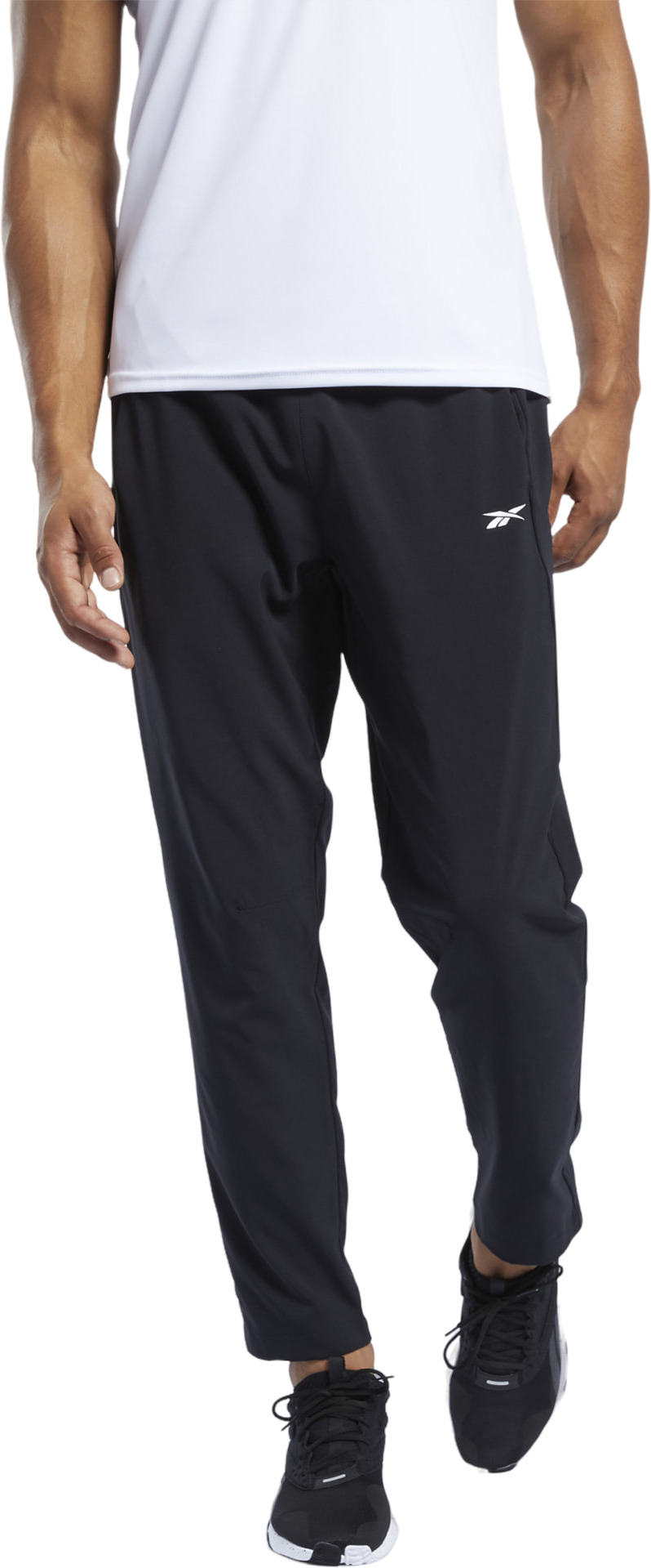 

Спортивные брюки мужские Reebok FJ4060 черные XS, Черный, FJ4060