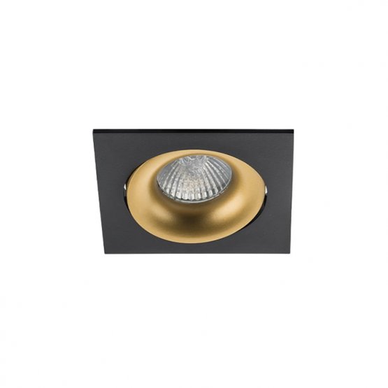 

Светильник встраиваемый Italline DE 200 DE 201 black+Ring for DE gold