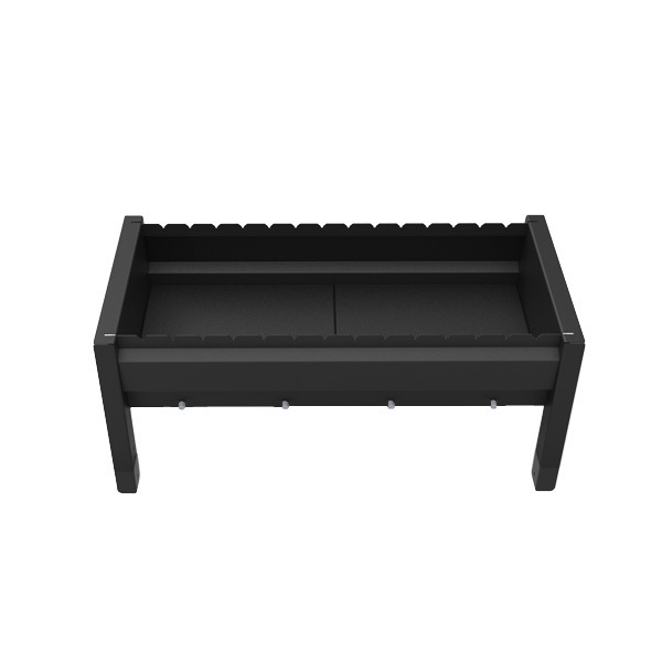

Мангал Grillver Партикс 730 М-02.7300.0 80х40,4х31 см, Черный