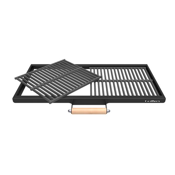 

Решётка-гриль чугунная Grillver для мангалов Редлайнер, Черный