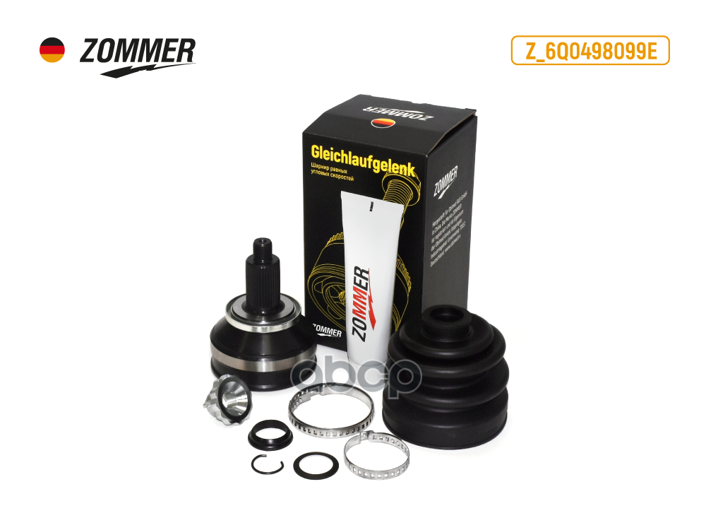 Шрус Наружный Polo Sedan С Мкпп Zommer Zommer арт. Z6Q0498099E