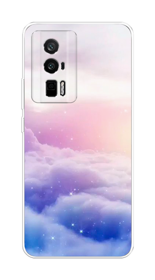 

Чехол на Redmi K60 "Небеса", Голубой;белый;розовый, 317450-2
