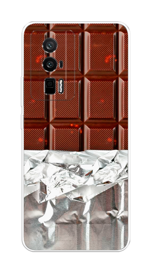 

Чехол на Redmi K60 "Шоколад в обертке", Коричневый, 317450-6