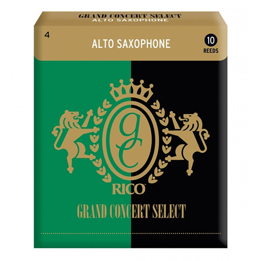 

Трости для альт саксофона Rico Grand Concert Select 4 RGC10ASX400 10 шт, RGC10ASX400