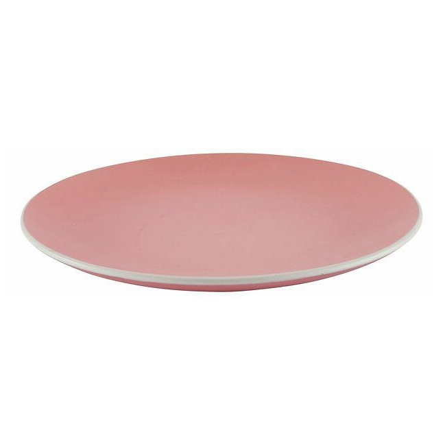 фото Тарелка обеденная actuel алиша 26,5 см розовая