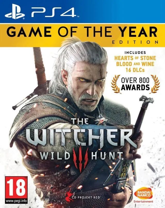 

Игра The Witcher 3 Wild Hunt - Game of the Year Edition (русские субтитры) (PS4), Ведьмак 3: Дикая Охота