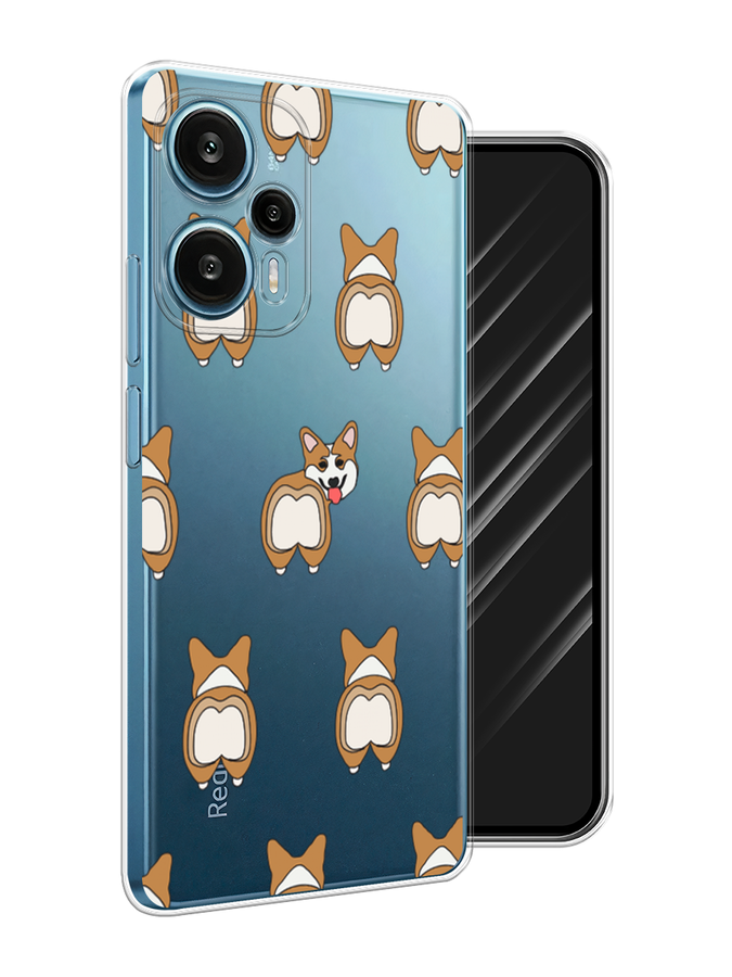 

Чехол Awog на Xiaomi Redmi Note 12 Turbo "Милый корги фон", Белый;бежевый;коричневый, 318450-2