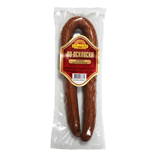 

Колбаса Псковмясопром По-псковски полукопченая 340 г