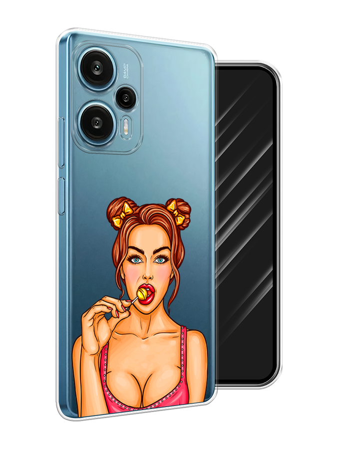 

Чехол Awog на Xiaomi Redmi Note 12 Turbo "Вкусный леденец", Бежевый;коричневый;розовый, 318450-7