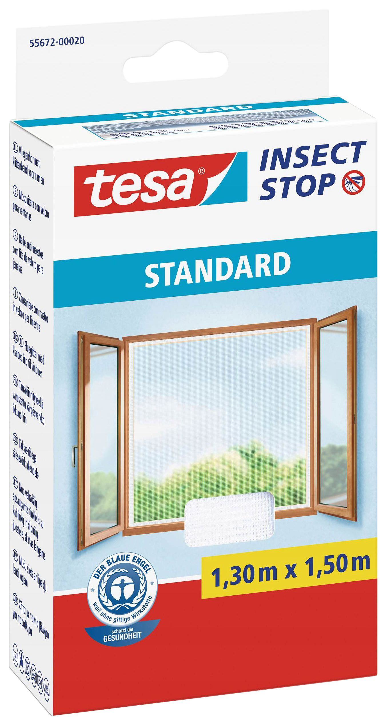 фото Москитная сетка tesa insect stop стандарт 150 х 130 см белый