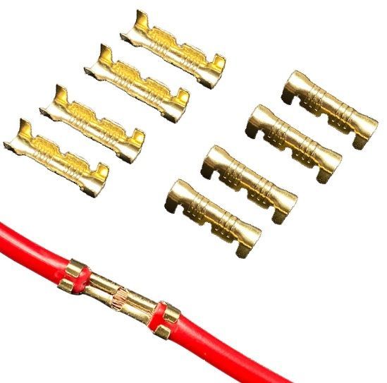 

Клемма соединительная 50штук бронза, клемма соединительная_бронза