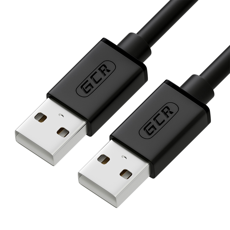 Кабель Greenconnect USB - Type-C, 2 А, 1.8 м, черный (GCR-UM2M-BB2S-1.8m)