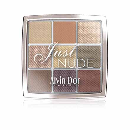Тени для век Alvin D'or Just Nude alvin d or палетка теней для век browny nude