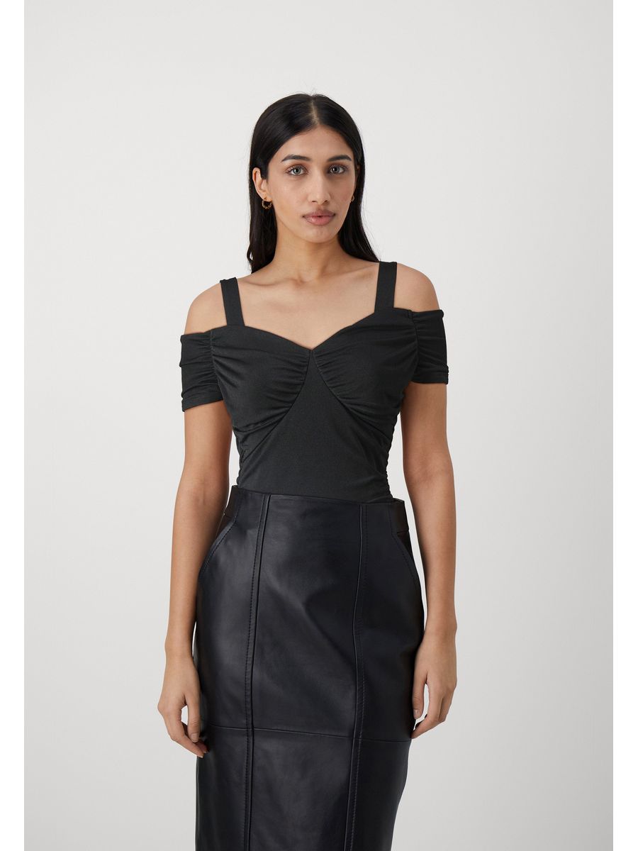 

Блуза женская Guess GU121D1RG черная XS, Черный, GU121D1RG