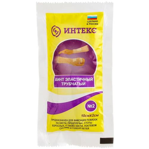 

Интекс бинт эластичный трубчатый р.2, Белый