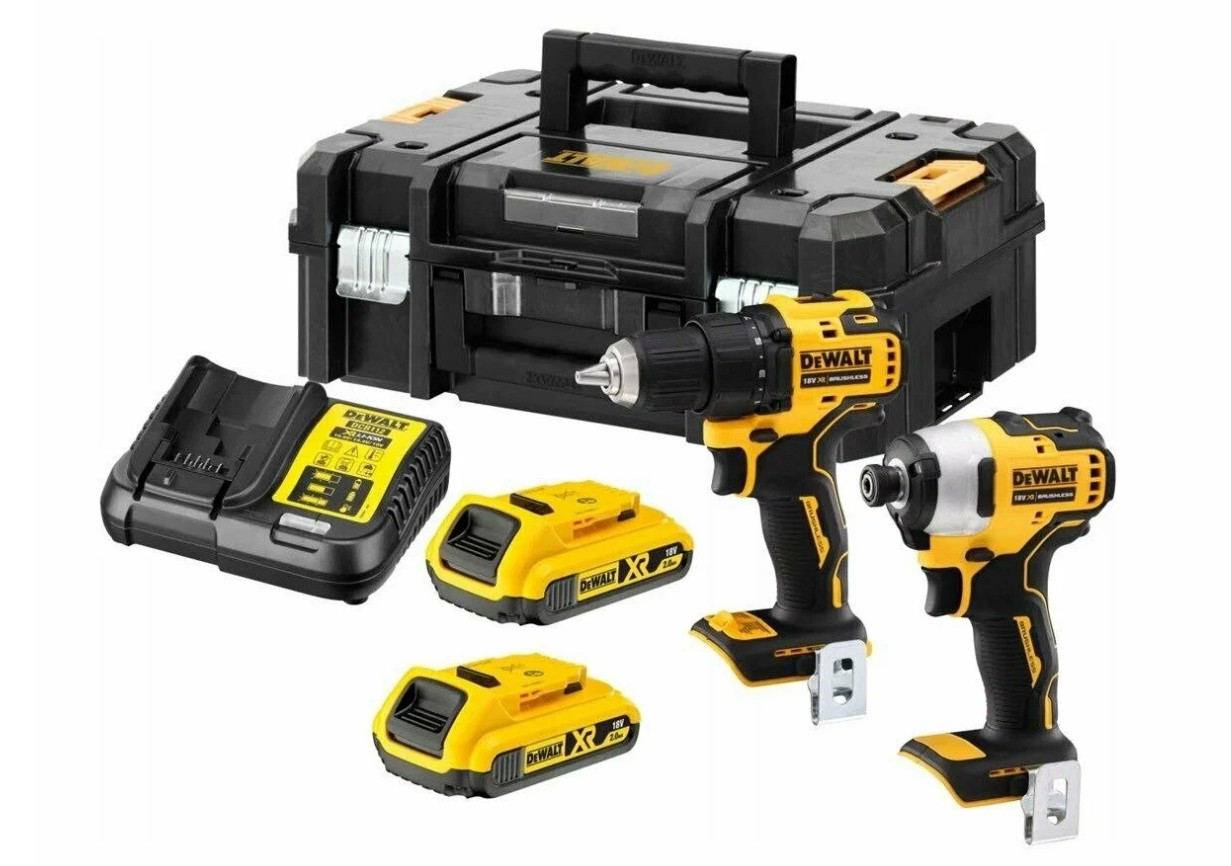 Набор электроинструмента DeWalt DCK2061P2T-QW 18V