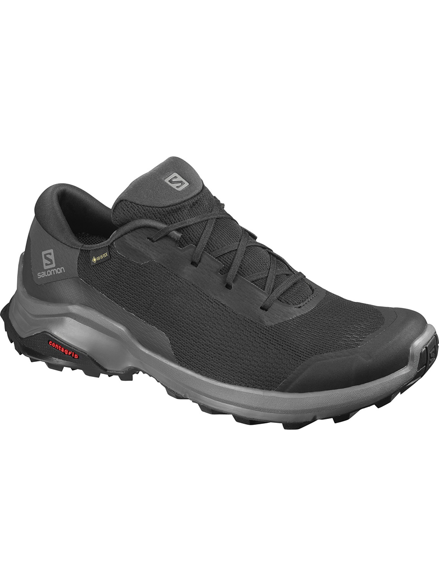 фото Кроссовки мужские salomon x reveal gtx black/phantom/magnet серые 8 uk