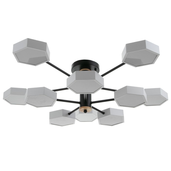 

BayerLux Люстра 1318/10WT LED 240Вт 3000-6000К белый 87х90х25 см