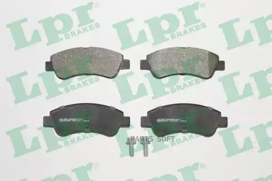 

Колодки тормозные CITROEN BERLINGO/C4/XSARA/PEUGEOT PARTNER передние 1шт LPR 05P1327