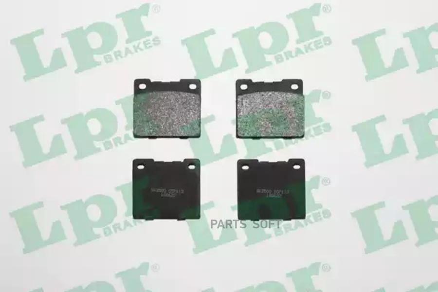 

Колодки тормозные VOLVO 240/260 2.0-2.8 74-93 задние 1шт LPR 05P113