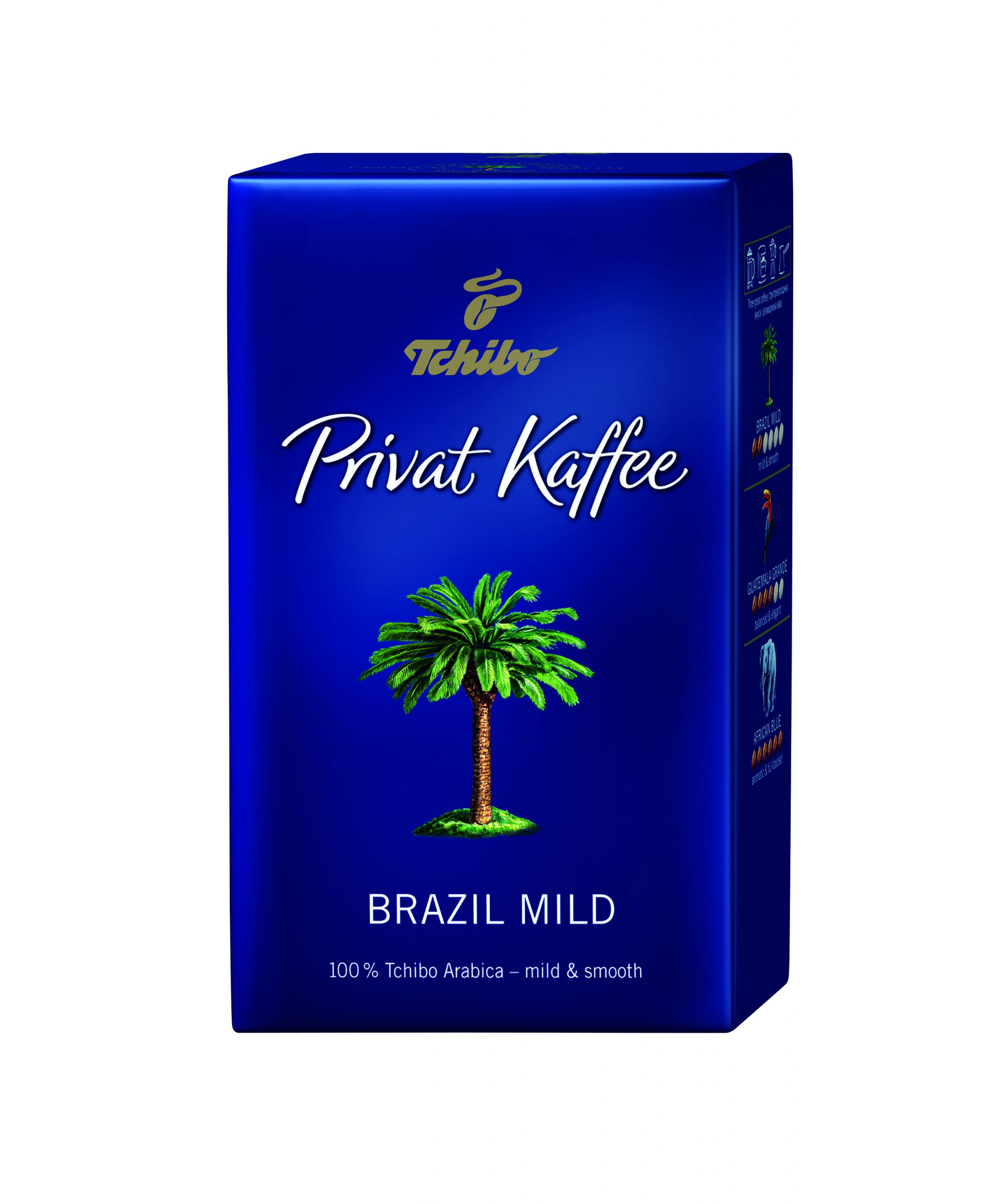 

Кофе молотый Tchibo Privat Kaffee Brazil Mild, 250 г, Tchibo Privat Kaffee Brazil Mild кофе молотый, 250 г