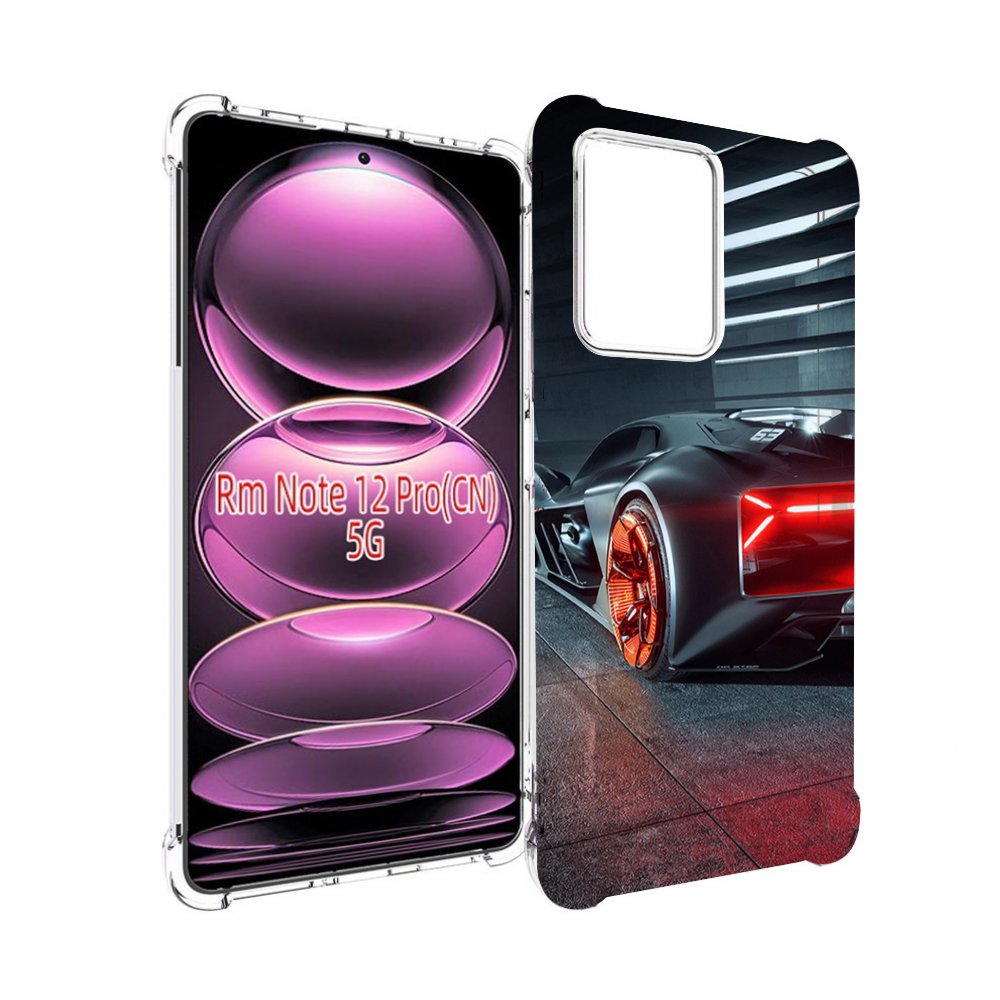 

Чехол MyPads Ночной-город мужской для Xiaomi Redmi Note 12 Pro, Прозрачный, Tocco