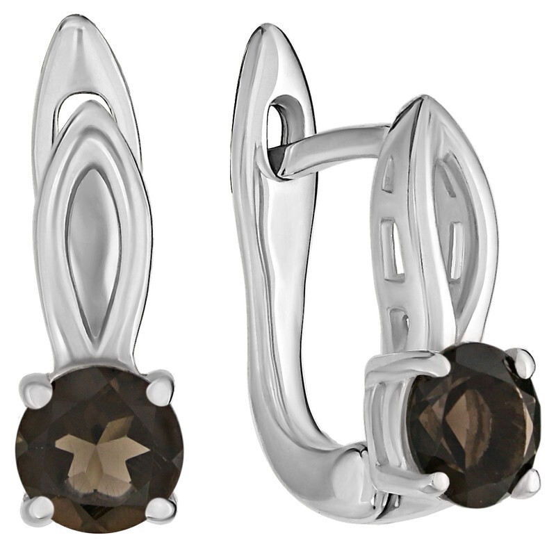 

Серьги из серебра с раухтопазомом LAZURIT-ONLINE 7720AG, 7720AG