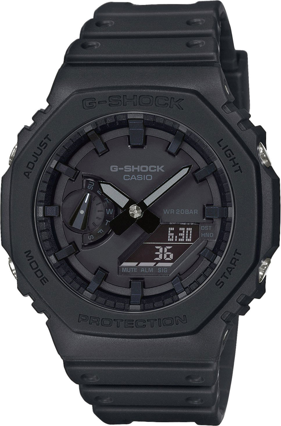 

Наручные часы мужские Casio GA-2100-1A1, GA-2100-1A1